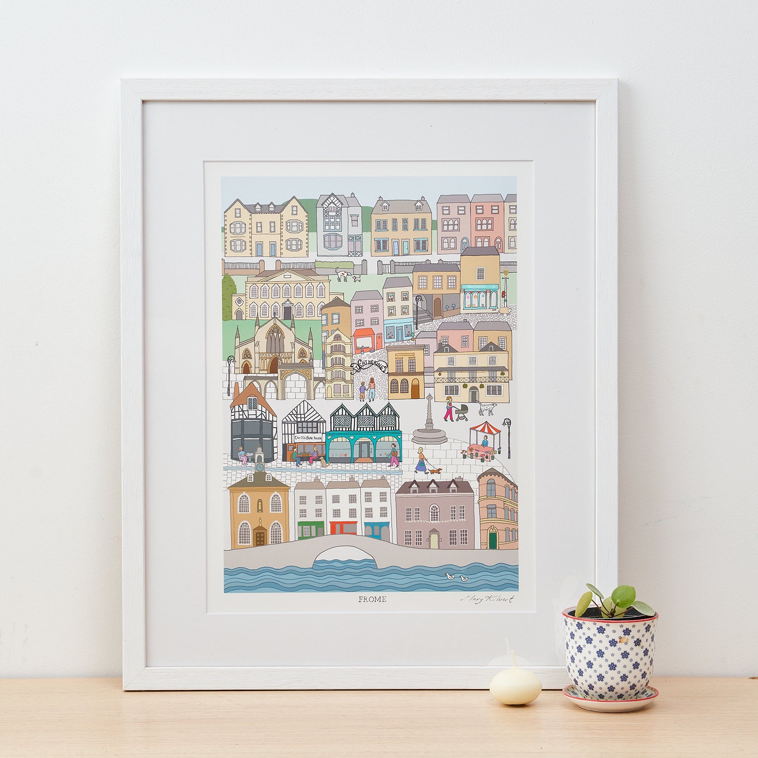 Frome Fine Art Print by Mary Kilvert