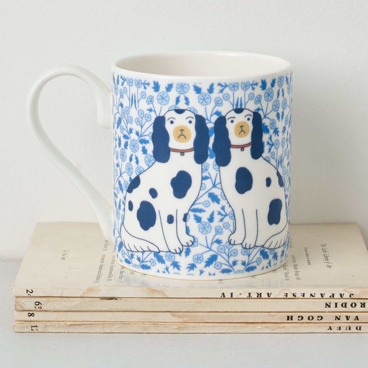 Staffordshire Dog Mug by Mary Kilvert