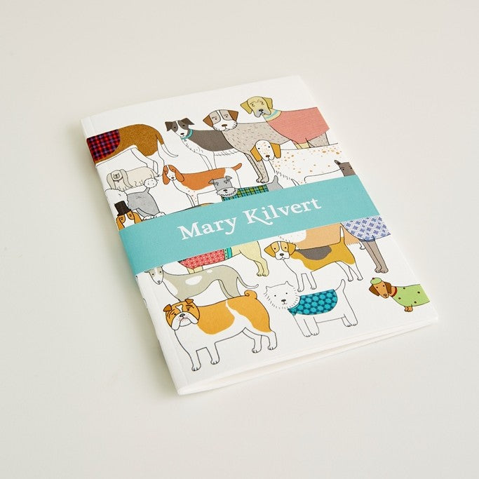 Small Pack of Proud Pooches Notebook by Mary Kilvert