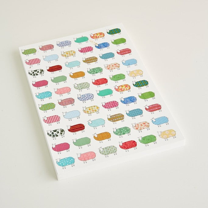 Large Sheep Pattern Notebook by Mary Kilvert
