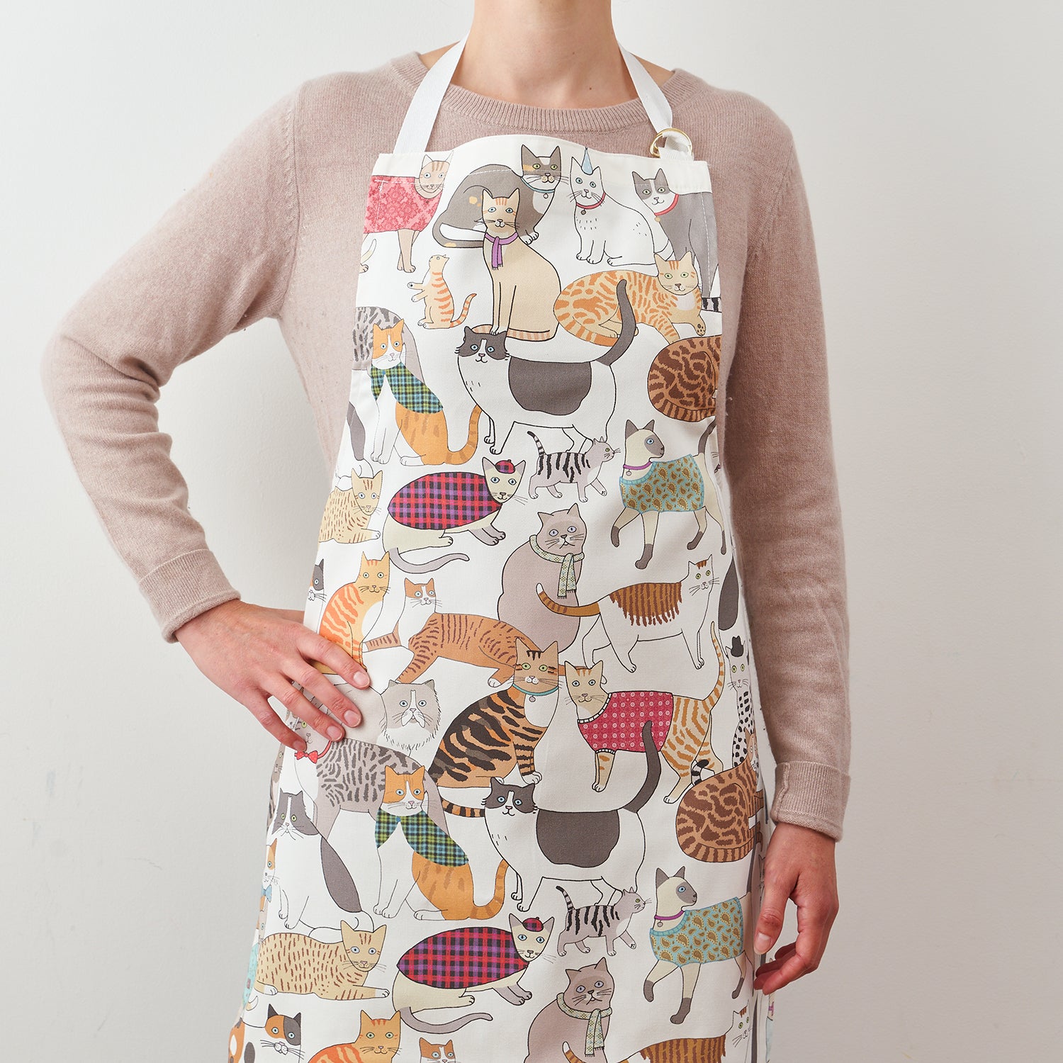 Crafty Cats Apron by Mary Kilvert