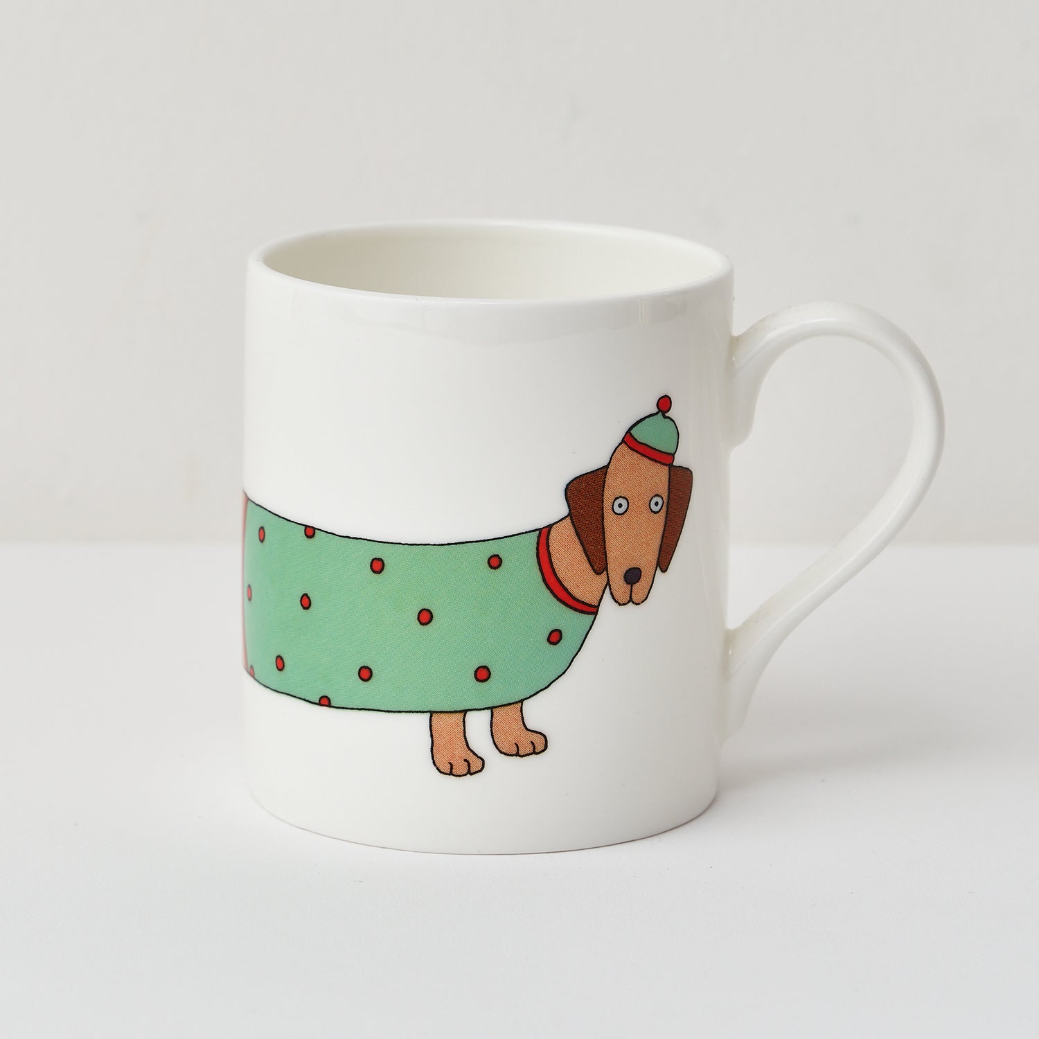 Larry the Long Dog Mug by Mary Kilvert