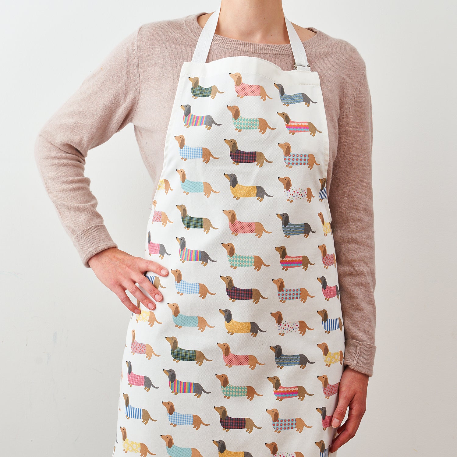 Dashing Dachshund Apron by Mary Kilvert