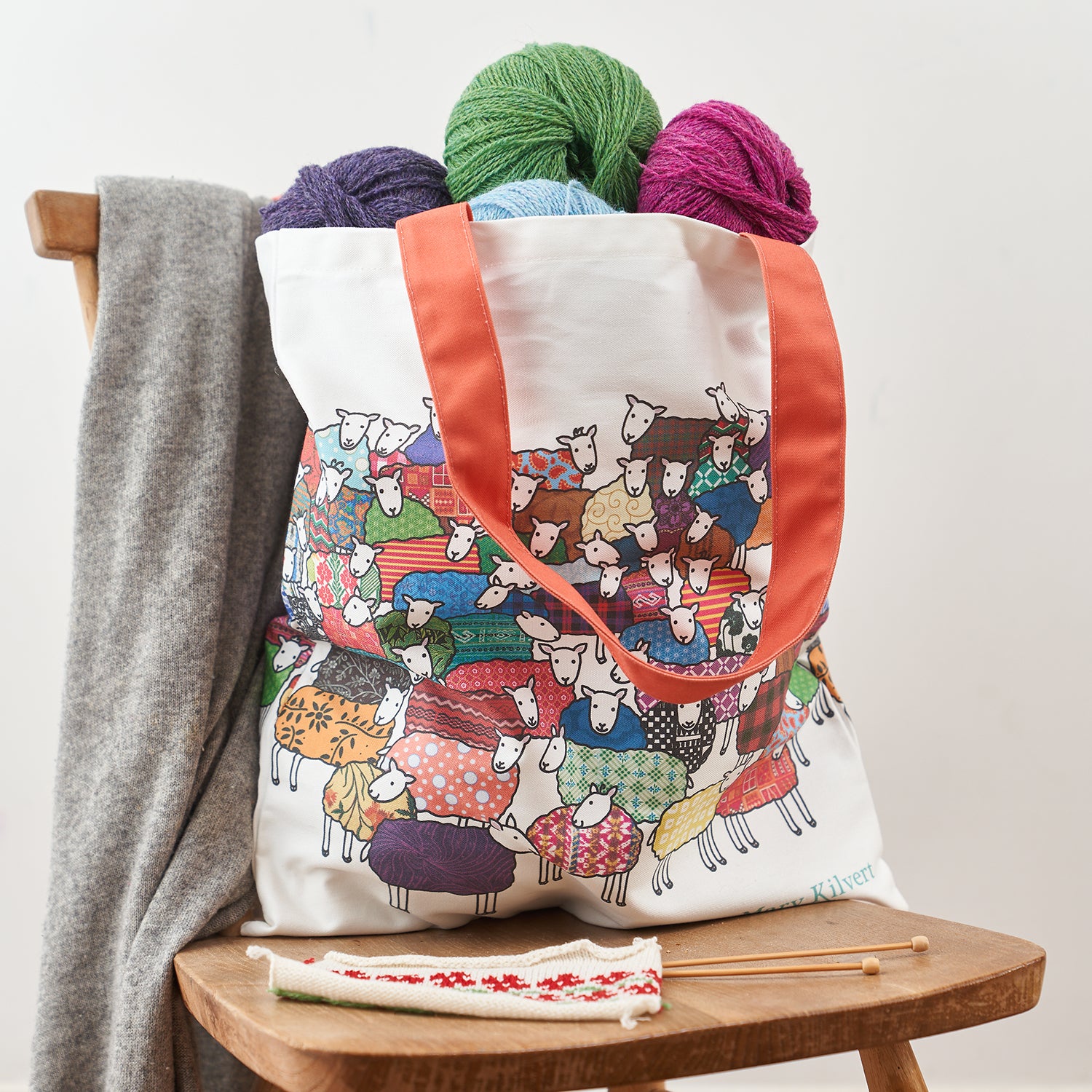 Colourful Sheep Bag
