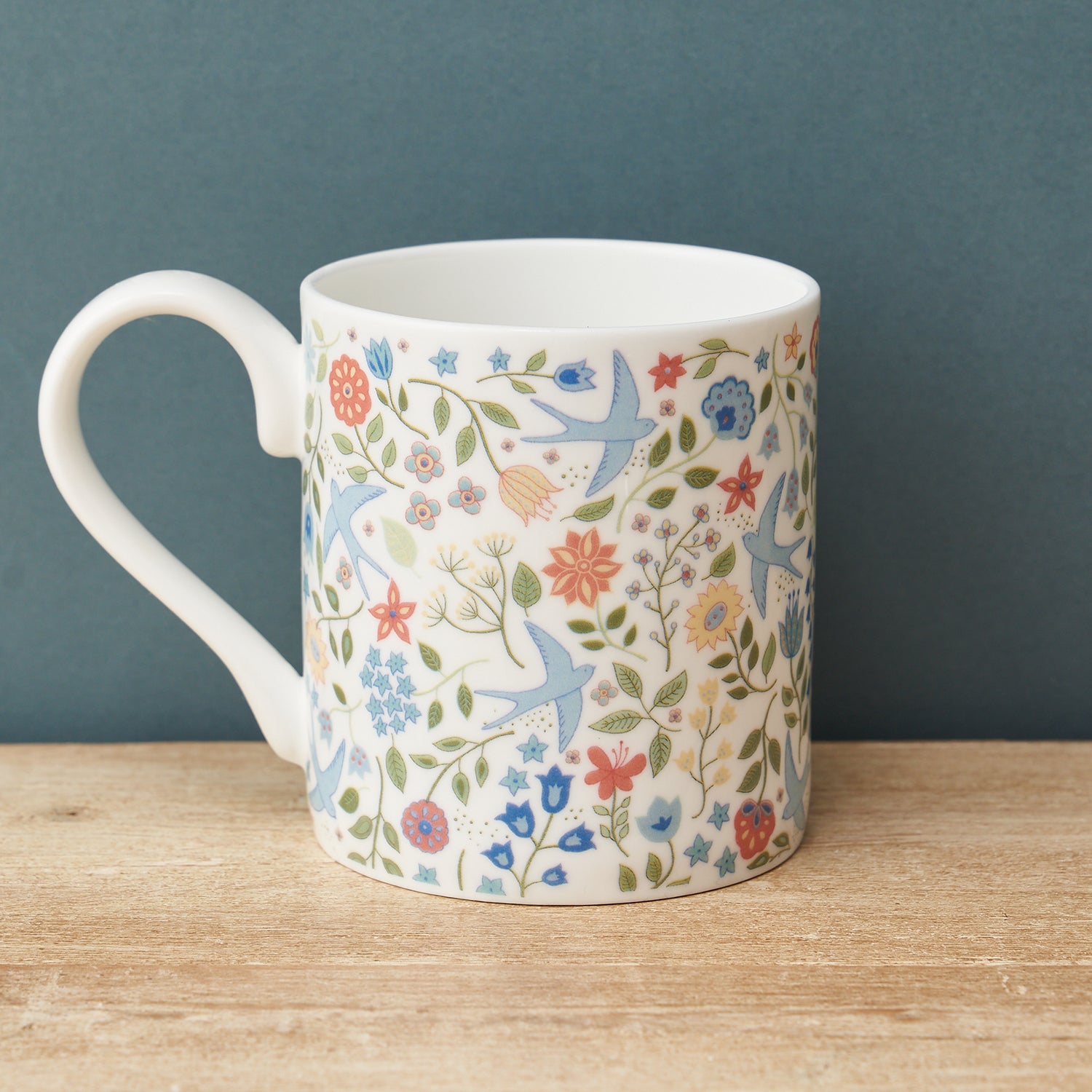 Summer Swallows Mug by Mary Kilvert
