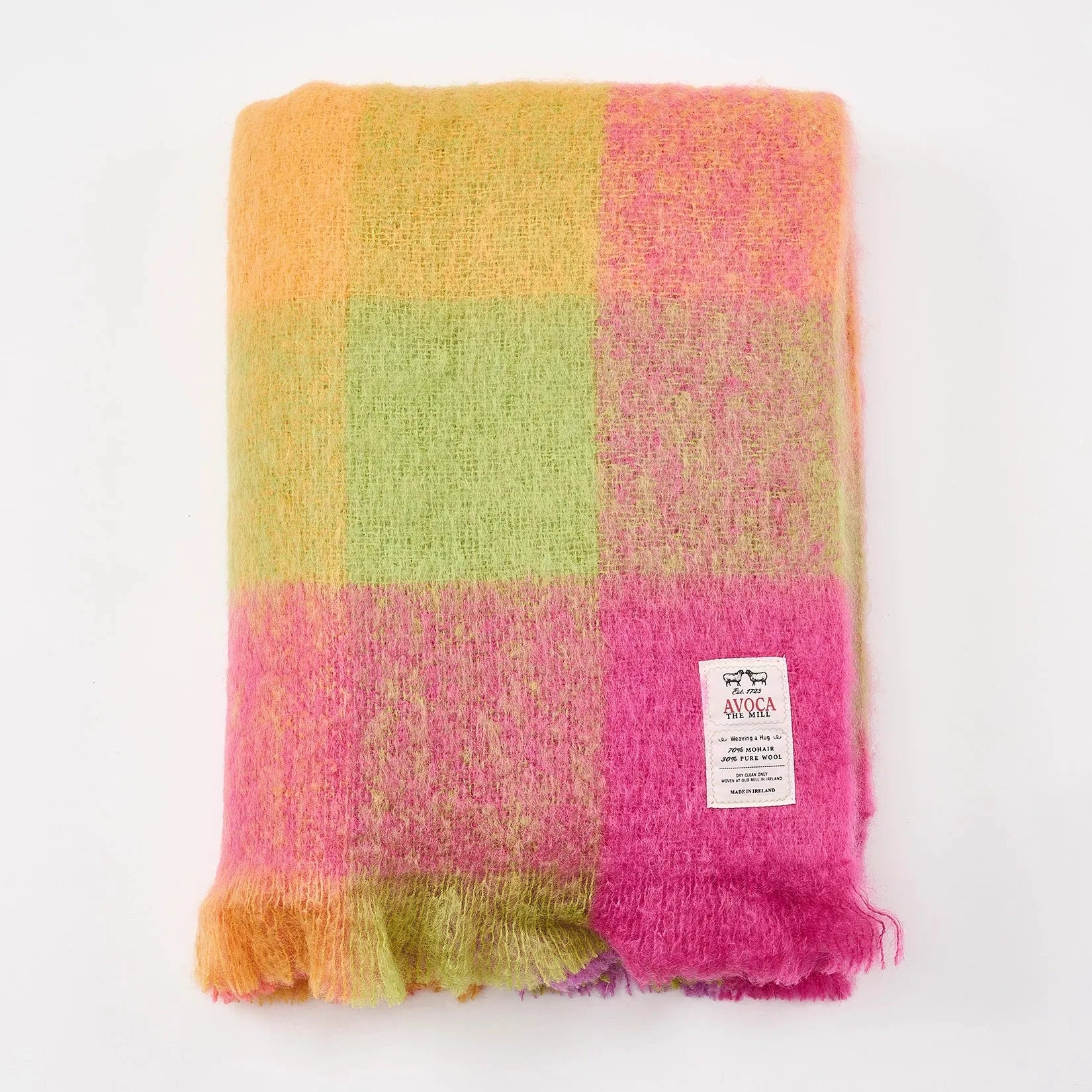 Large Lotus Mohair Throw