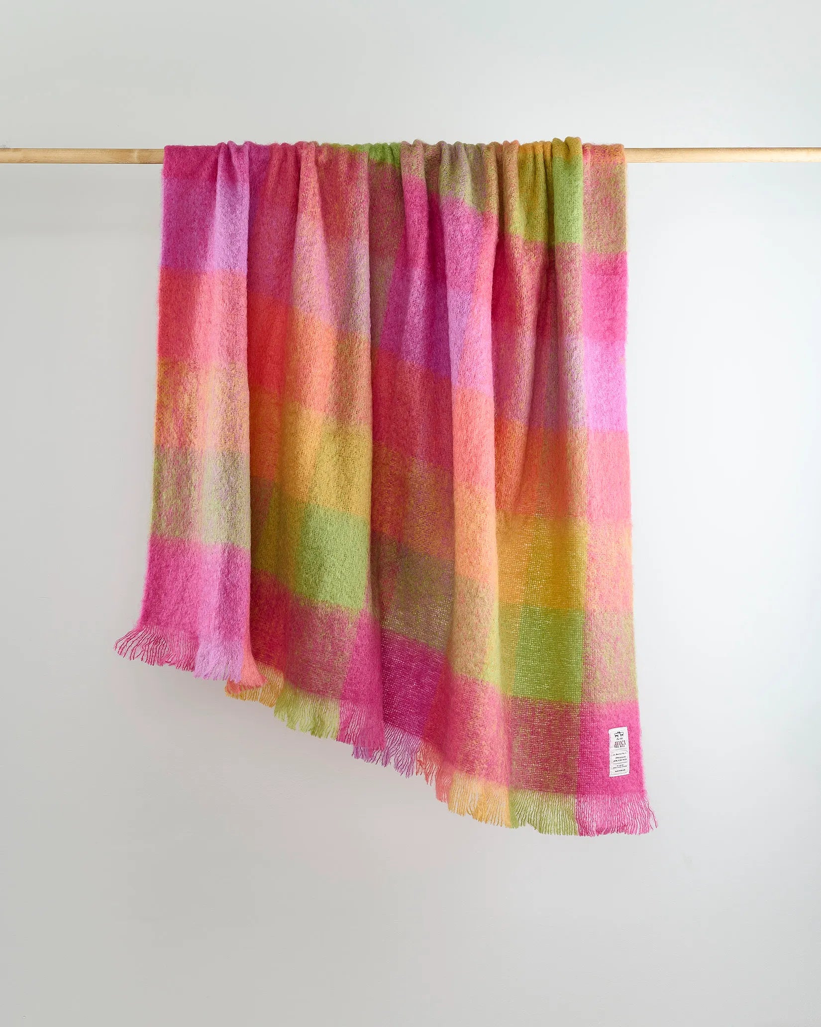 Large Lotus Mohair Throw