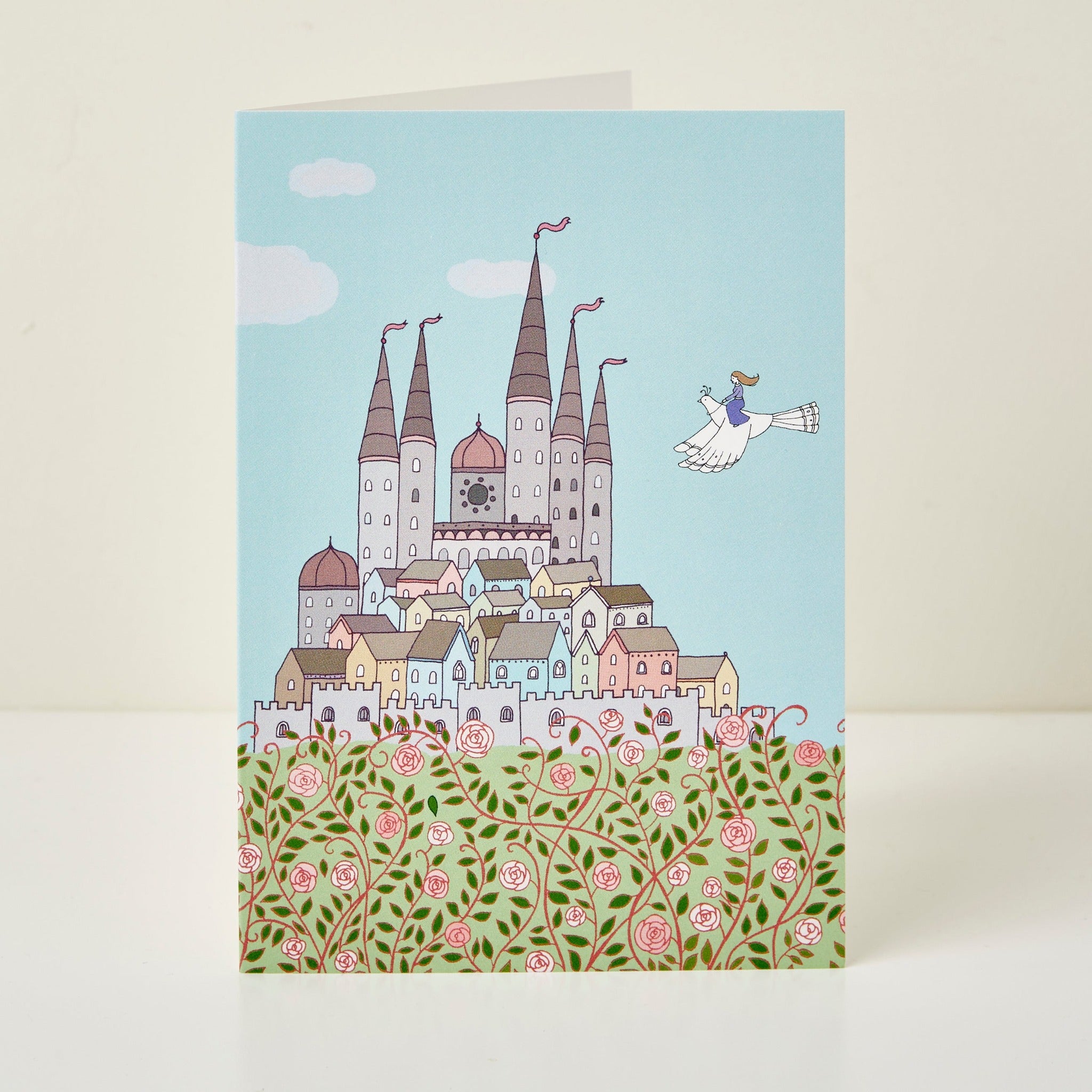 Sleeping Beauty Greeting Card by Mary Kilvert