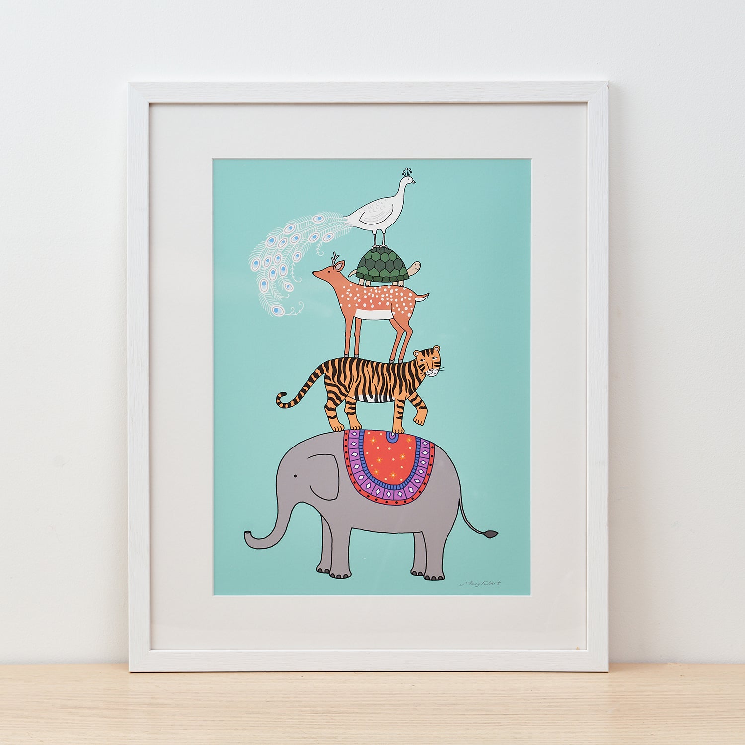 Menagerie Fine Art Print by Mary Kilvert