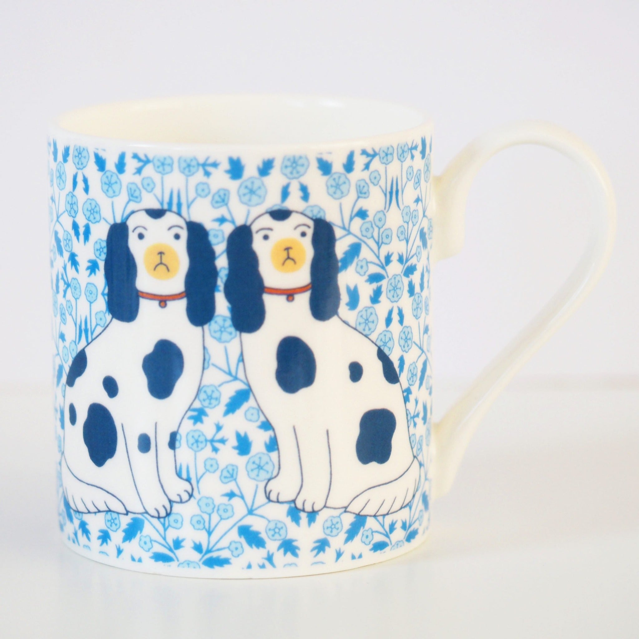 Staffordshire Dog Mug by Mary Kilvert