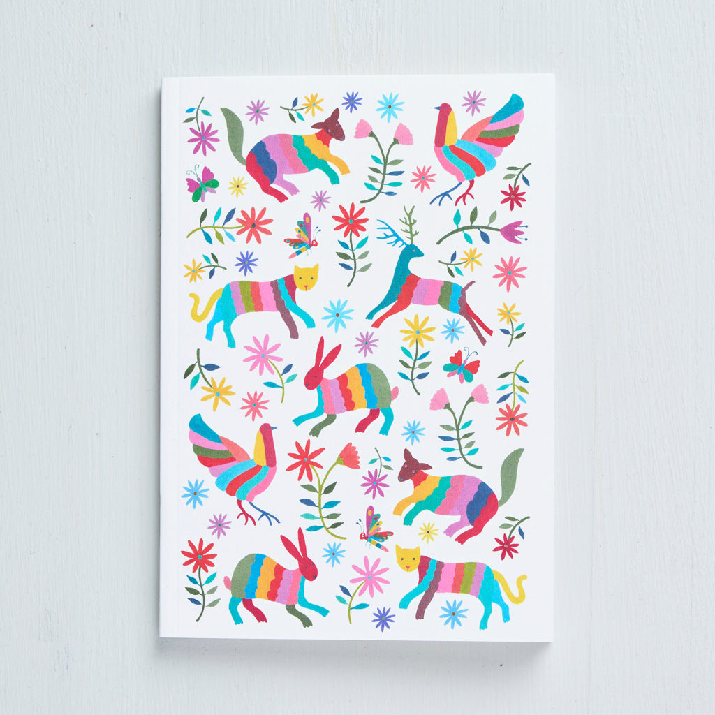 Small Otomi Animals Notebook by Mary Kilvert