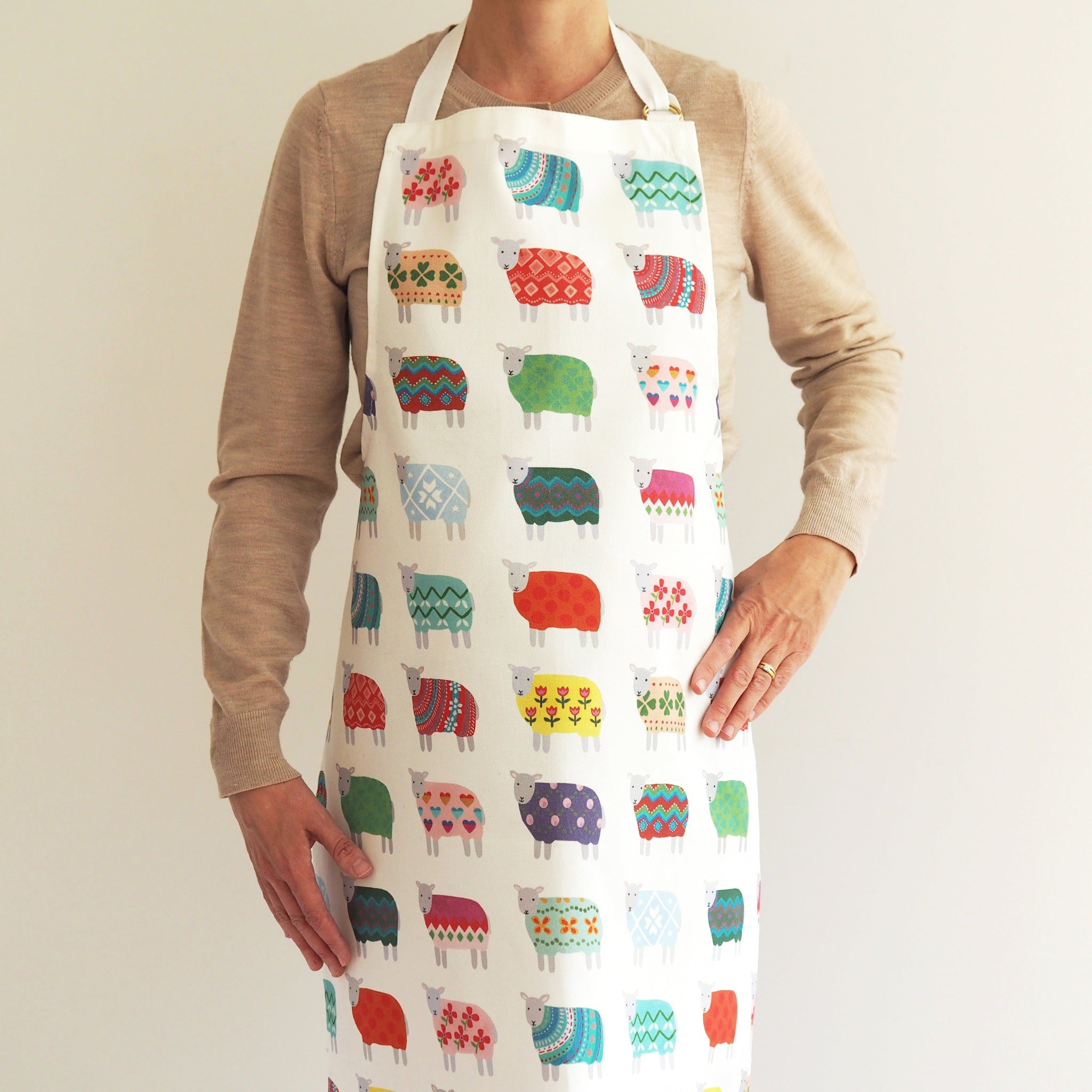 Sheep Pattern Apron