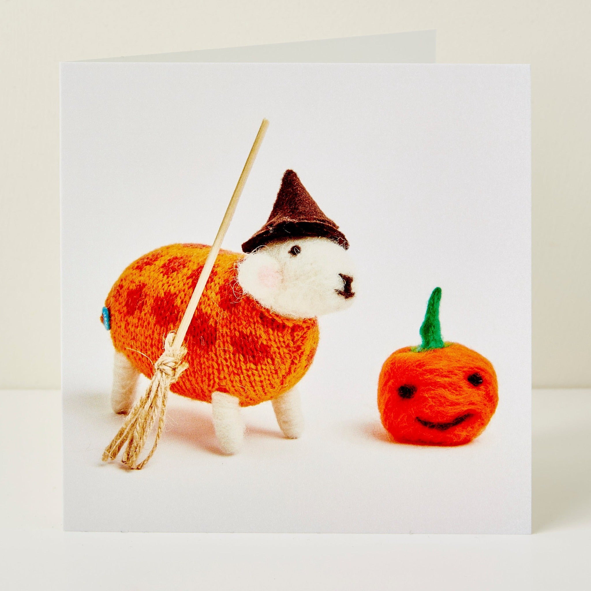 Trick or Treat Greeting Card by Mary Kilvert