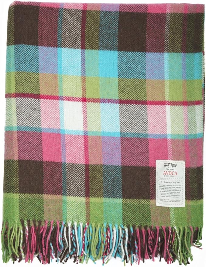 Avoca Large W121 Lambswool Throw