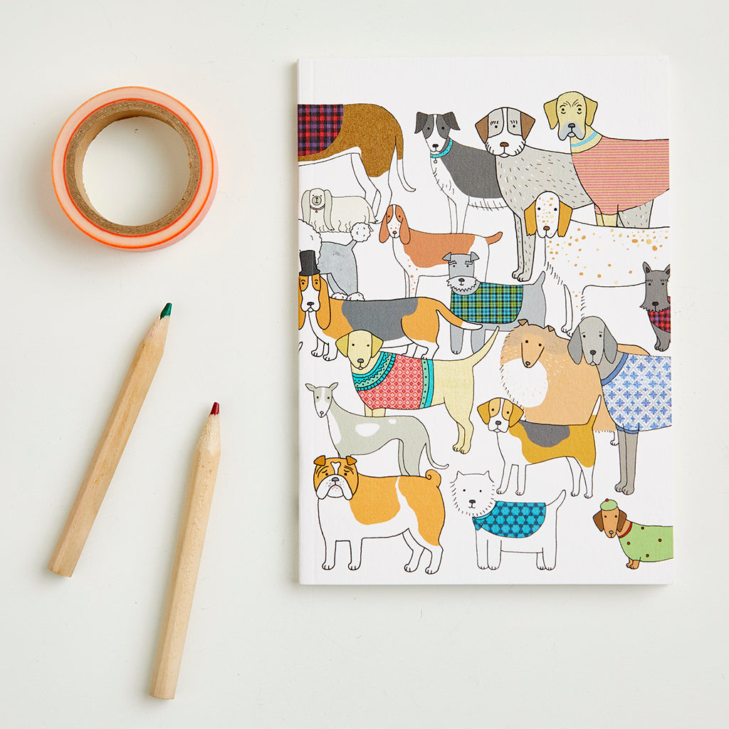 Small Pack of Proud Pooches Notebook by Mary Kilvert
