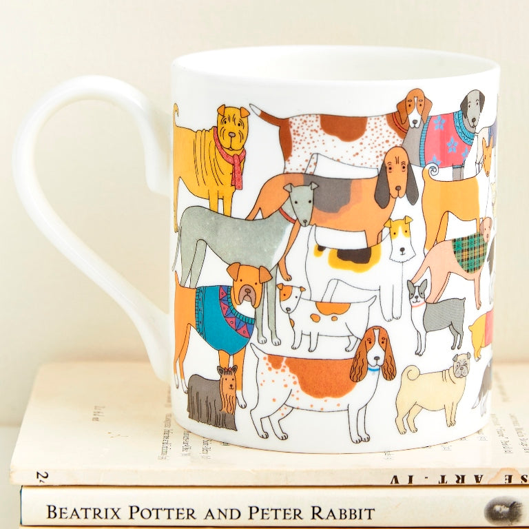 Pack of Proud Pooches Mug by Mary Kilvert