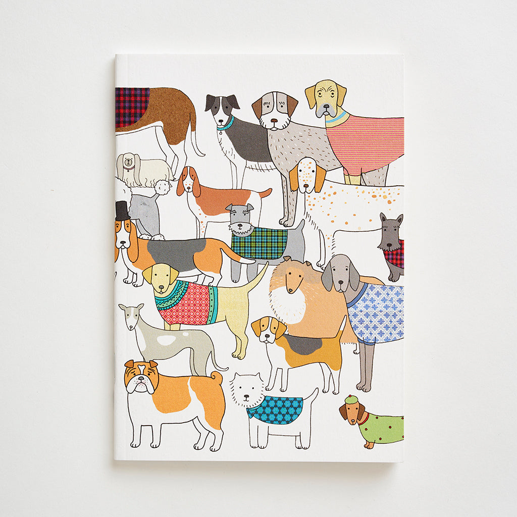Small Pack of Proud Pooches Notebook by Mary Kilvert