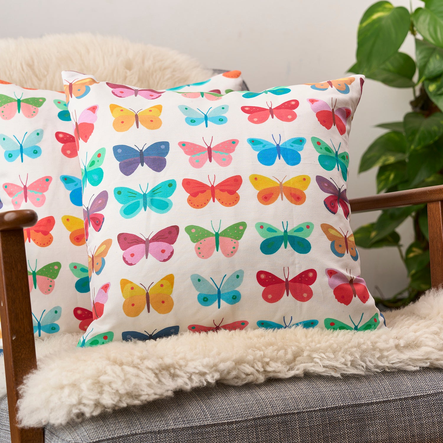 Butterfly Cushion by Mary Kilvert