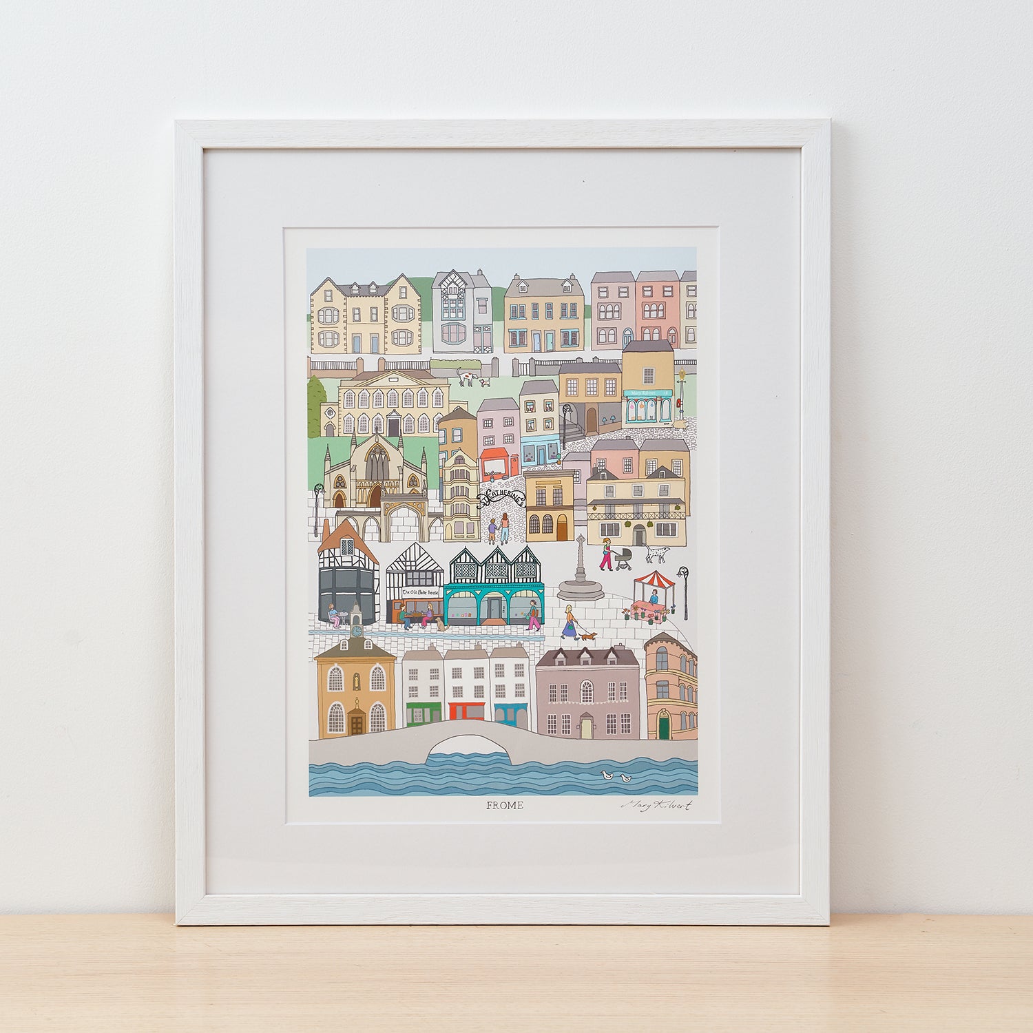 Frome Fine Art Print by Mary Kilvert