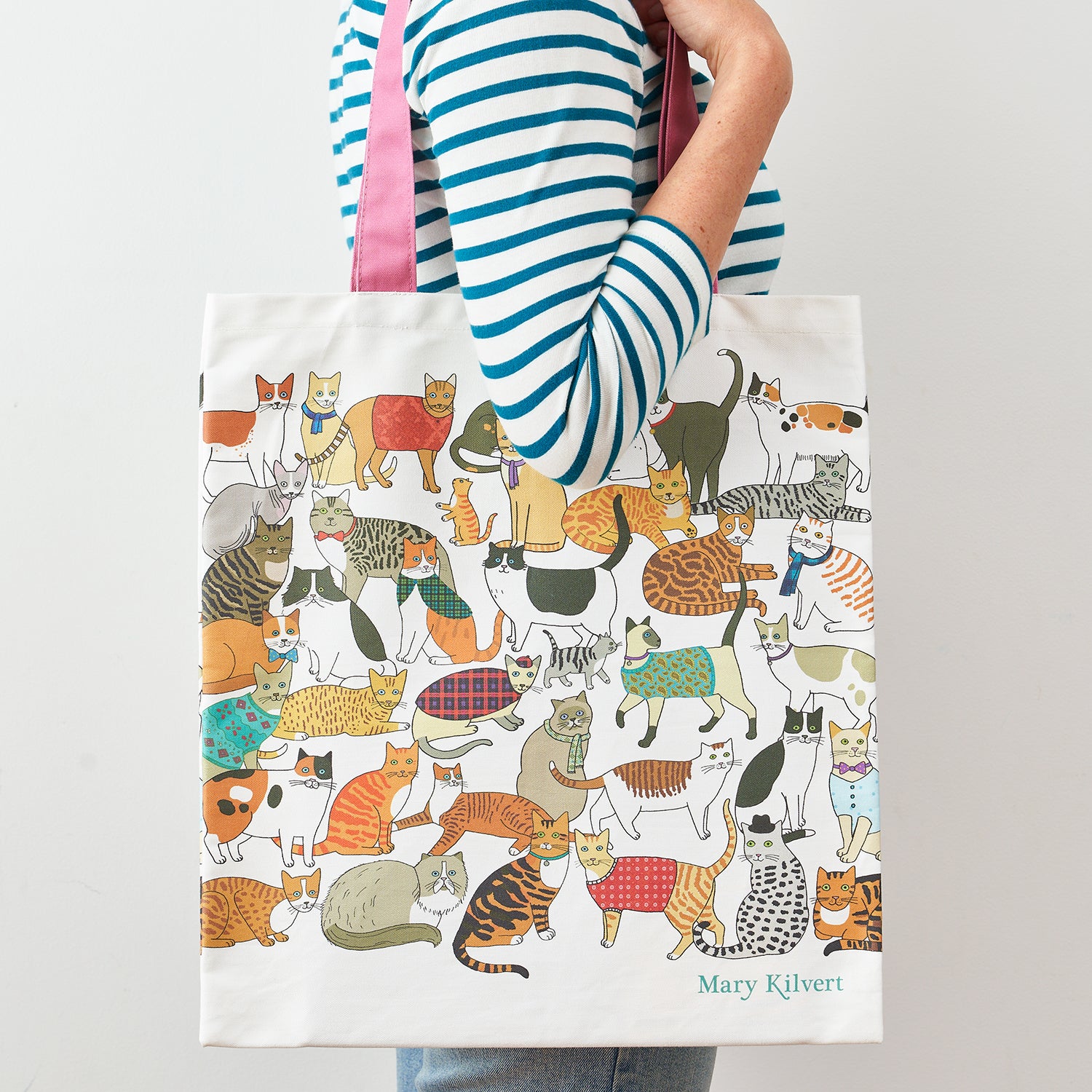 Crafty Cats Bag by Mary Kilvert