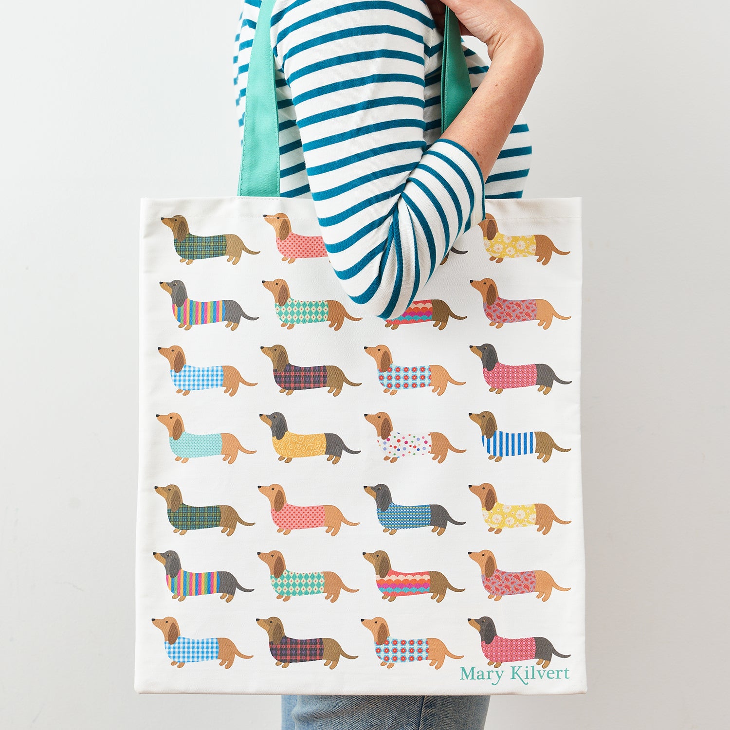 Dashing Dachshund Bag by Mary Kilvert