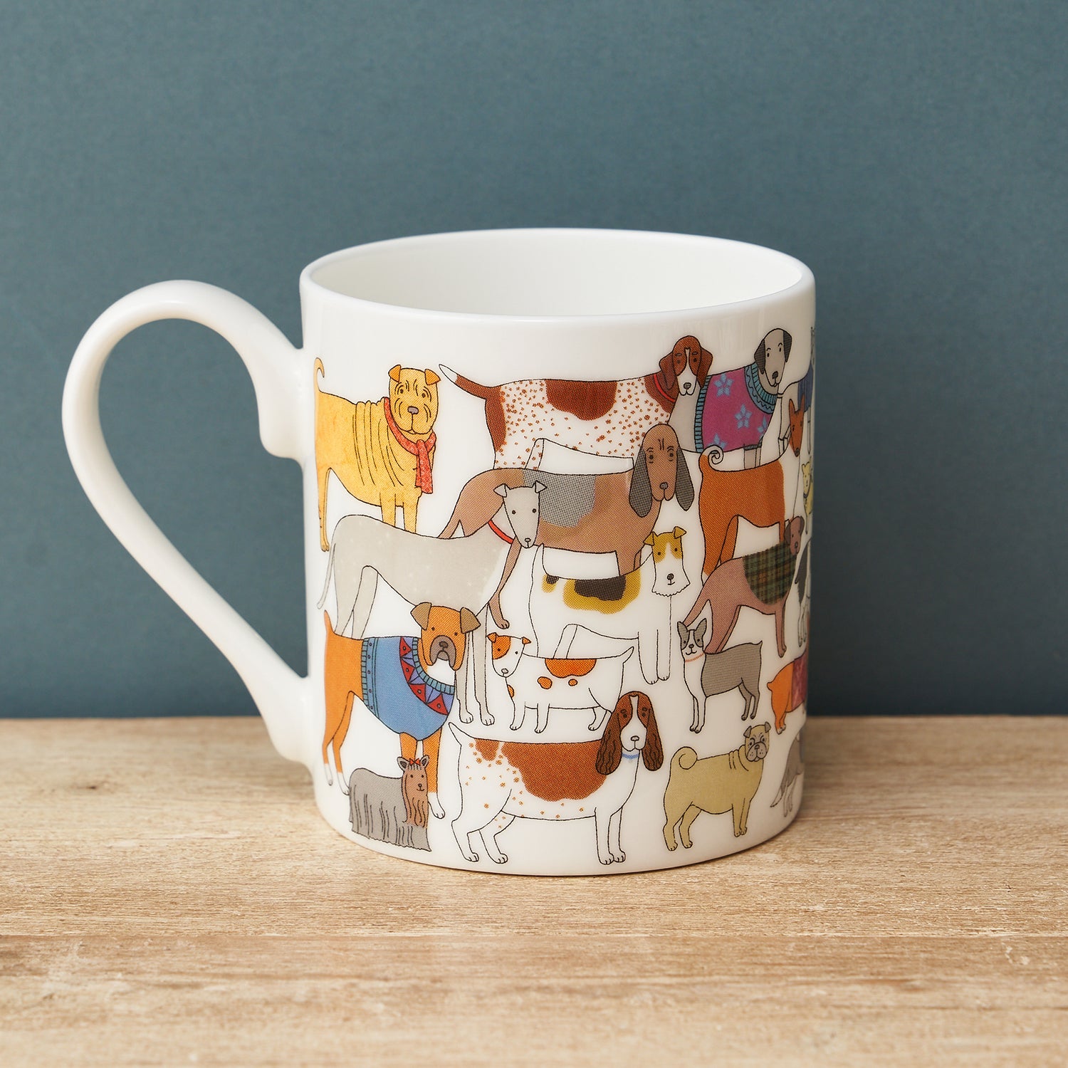 Pack of Proud Pooches Mug by Mary Kilvert