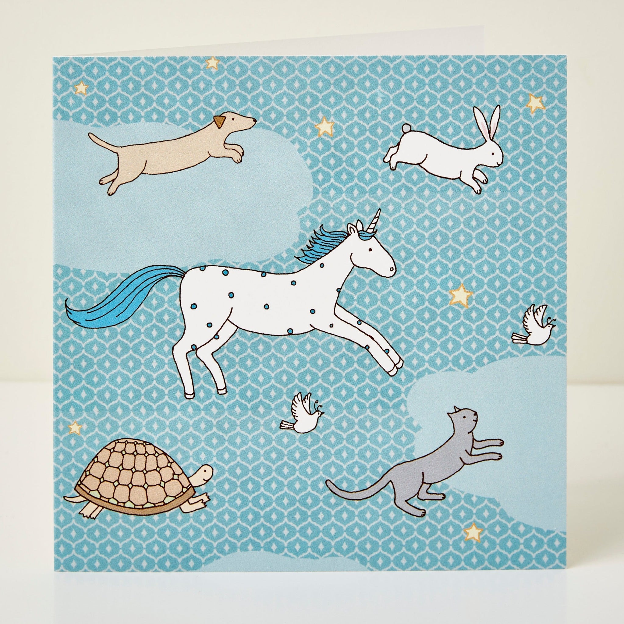 Magic Animals Greeting Card by Mary Kilvert