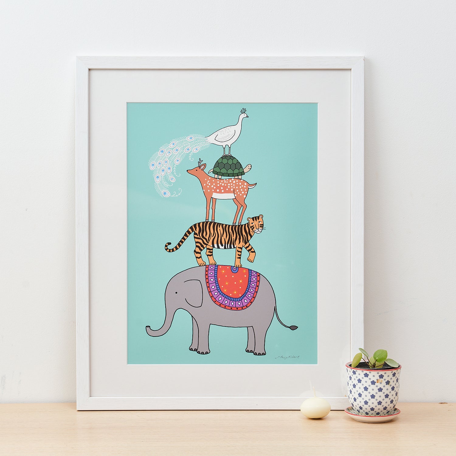 Menagerie Fine Art Print by Mary Kilvert