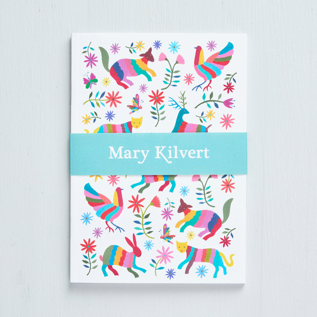 Small Otomi Animals Notebook by Mary Kilvert