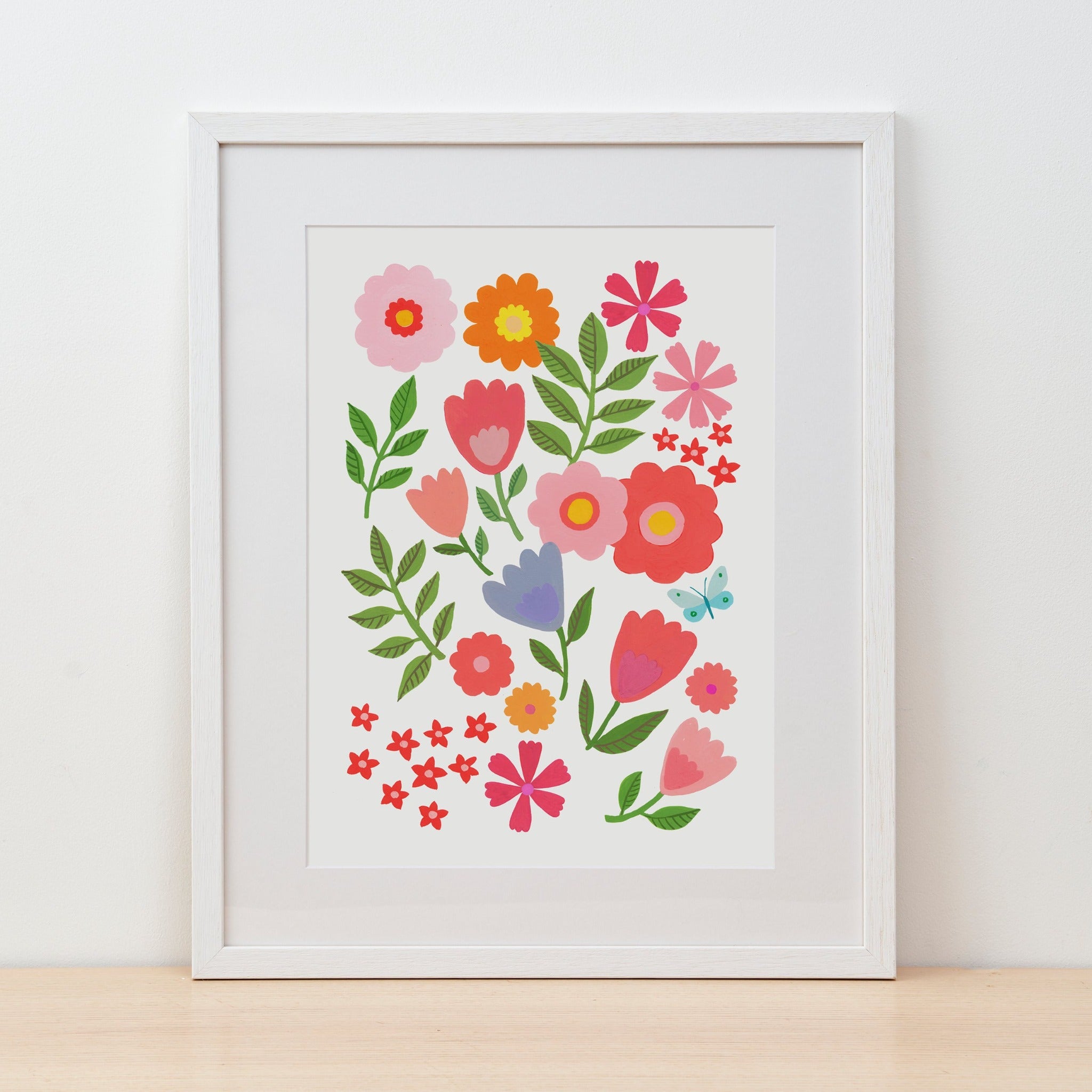 Summer Flowers Fine Art Print by Mary Kilvert